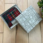 Comme Des Garçons Plaid Patchwork Wallet