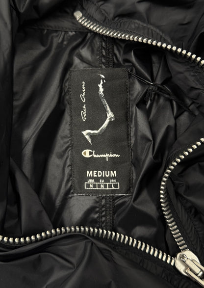 Rick Owens x Champion Mountain Zip Hooded Rain Jacket