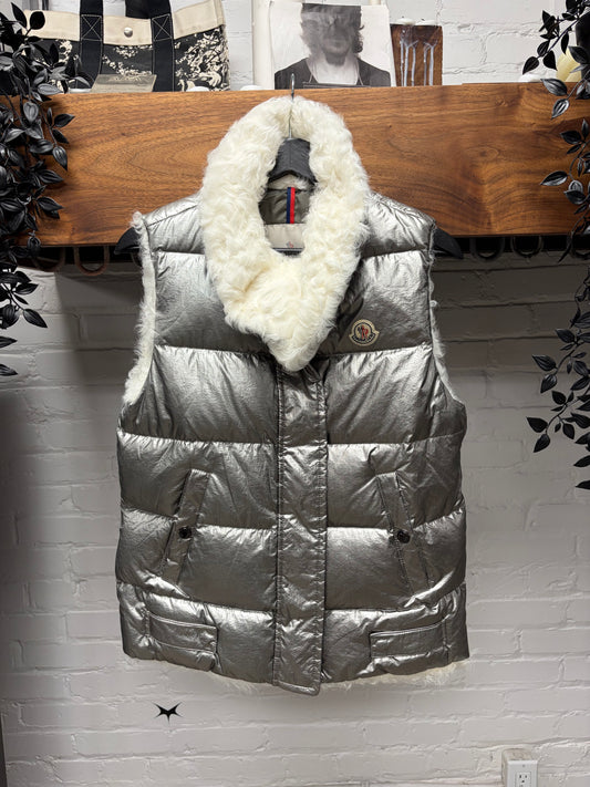 Moncler ‘Kerria’ Shearling Trim Down Filled Jacket
