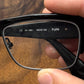 Chrome Hearts Silver Fleur Logo ‘Fupa’ Prescription Glasses