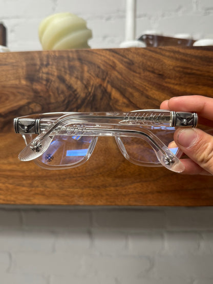 Chrome Hearts ‘Well Hell Yeah’ Clear Frame Prescription Glasses