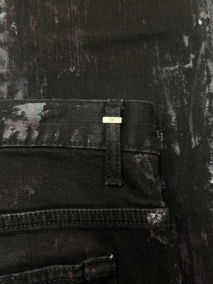 Dior Homme Black ‘Painter’ Denim With Unaltered Inseam