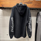 AW2020 Vetements ‘Motorhead’ Black Oversized Heavy Cotton Hoodie
