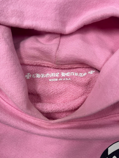 Chrome Hearts Mattyboy ‘Vantity Affair’ Pink Cross Pullover Hoodie