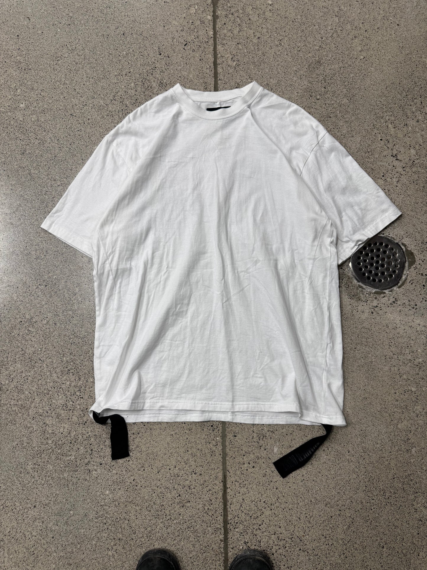 Number (N)ine Split Logo White T-Shirt