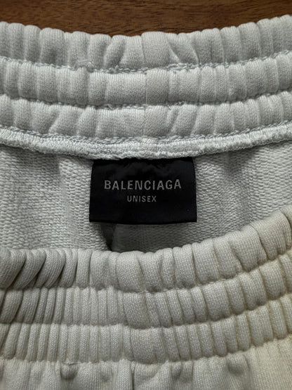 SS2024 Balenciaga ‘Tattoo’ Baggy Wide Cut Distressed Sweat Pants