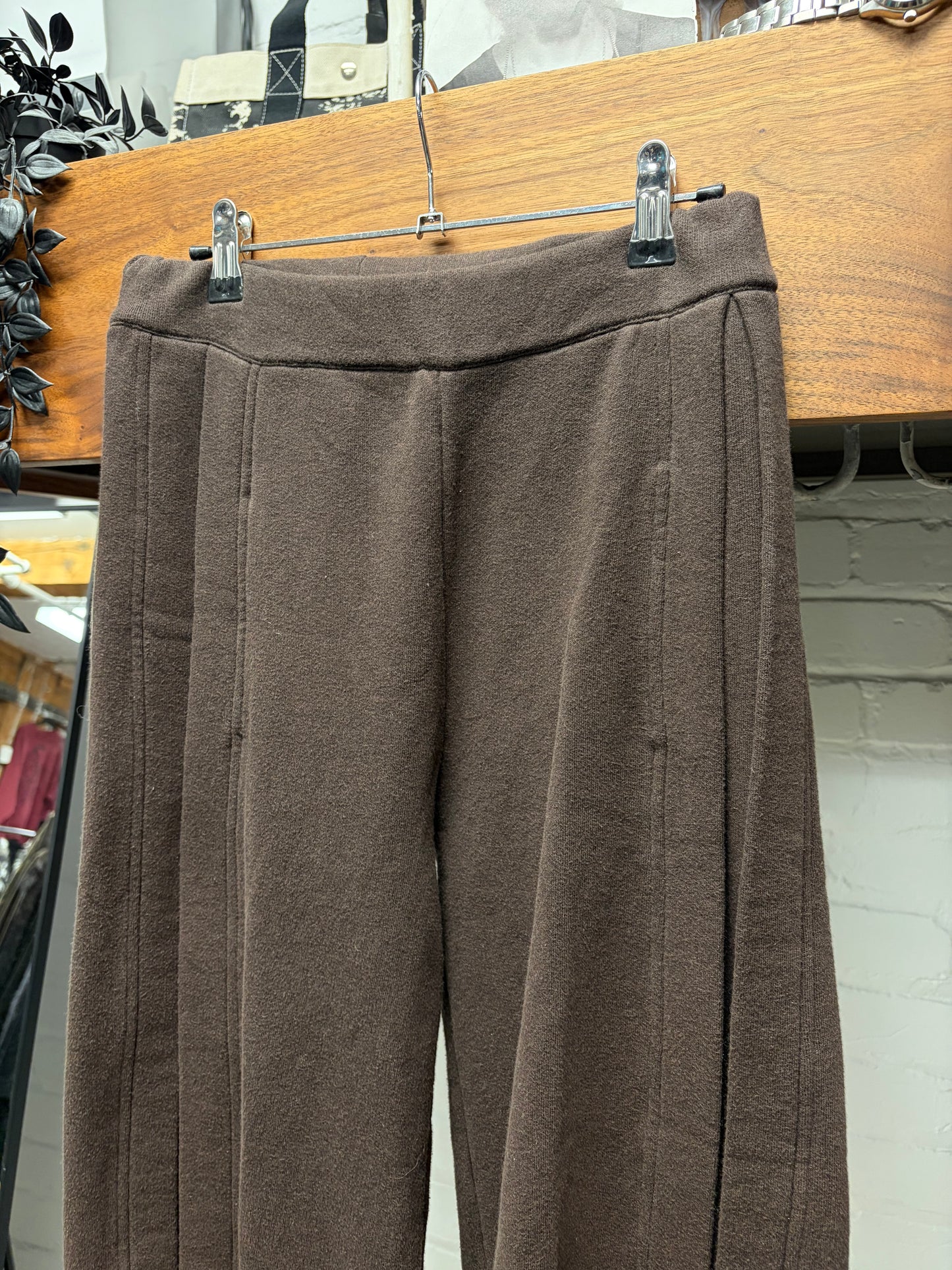 Lemaire Fleece Cotton Straight Cut Sweatpants