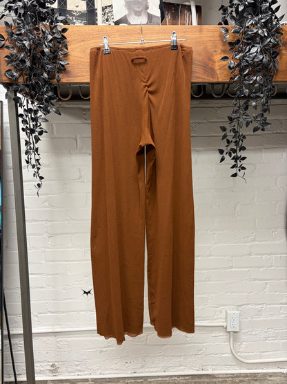 Vintage Jean Paul Gaultier ‘Soleil’ Flared Leg Mesh Pants