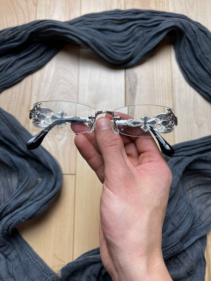 Takanori Gomi Silver Cross ‘Marcus Raw’ Prescription Frames