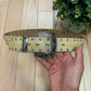 Tornado Mart Studded Leather Western Belt