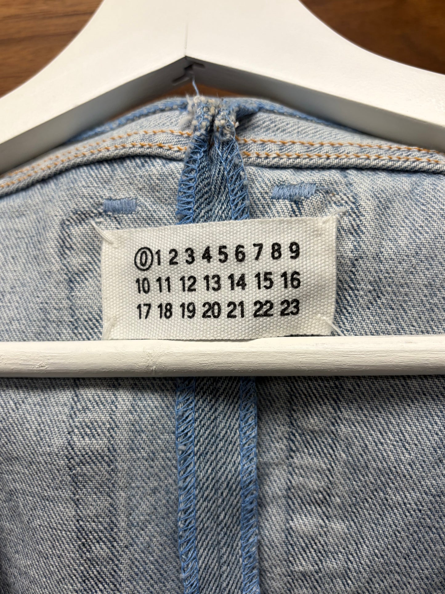Maison Martin Margiela Artisinal Reconstructed Denim Vest