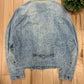 Kapital ‘Rope’ Buckle-Back Jacquard Weave Denim Jacket