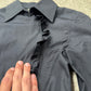 Vintage Jean Paul Gaultier Ruffled ‘Asymmetric Zip’ Collared Shirt