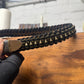 AW2010 Balmain by Christophe Decarnin ‘Bullet’ Braided Leather Belt