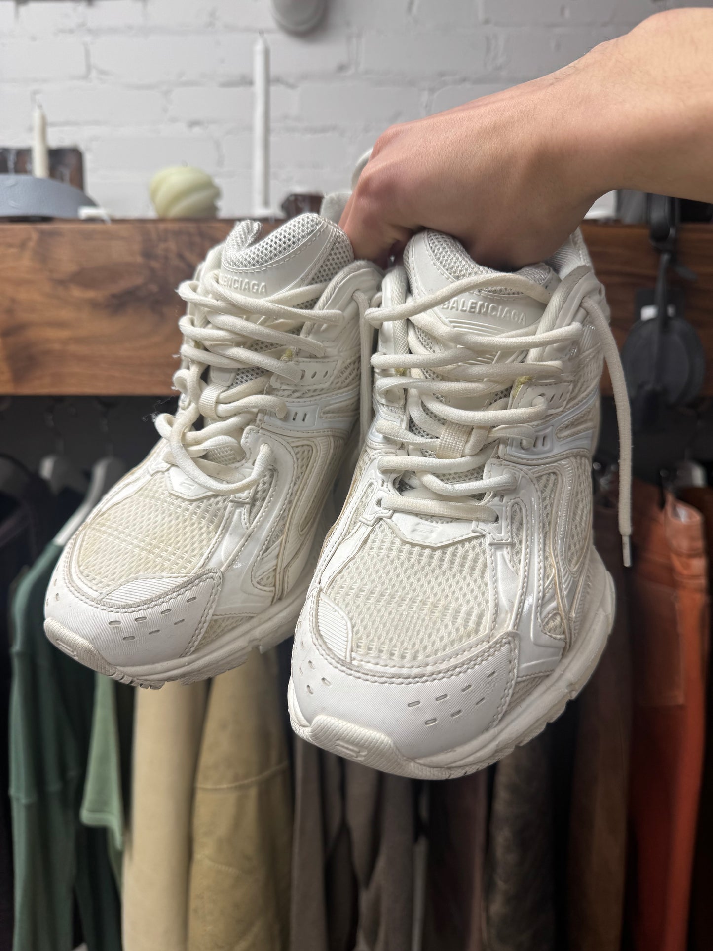 Balenciaga ‘X-Pander’ Spring Blade Platform Low Top Sneakers