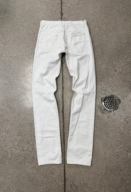 Dior Homme by Hedi Slimane Unaltered White Denim