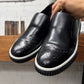 Prada ‘Stratus’ Slip On Brogue Leather Sneakers