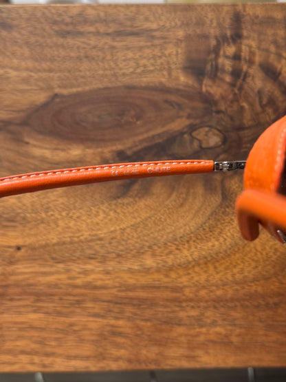 Chrome Hearts ‘Chute’ Leather Eye Cover Sunglasses