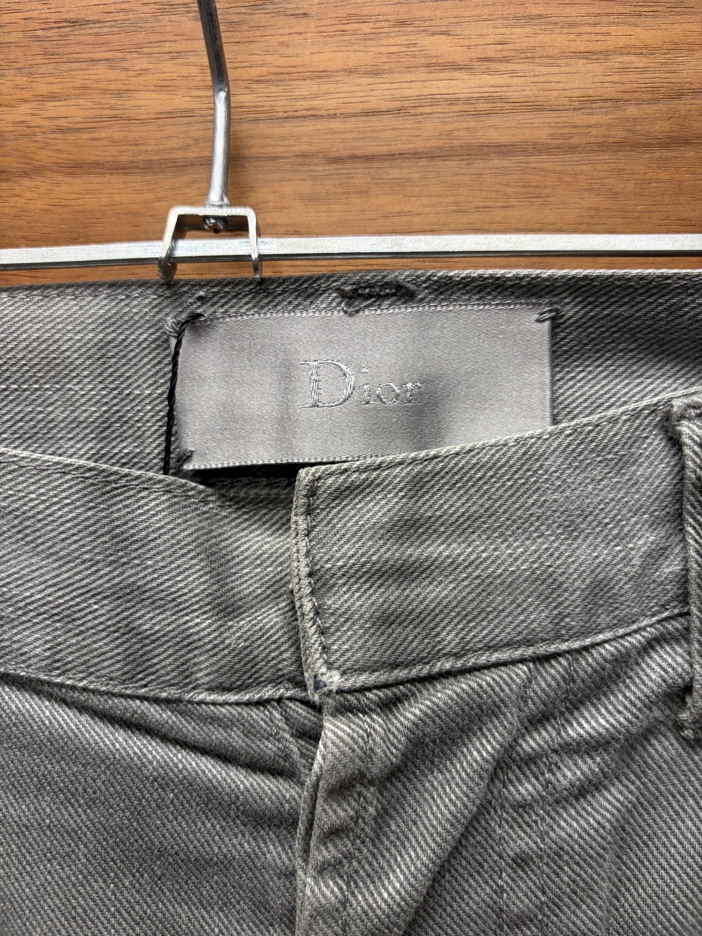 Dior Homme Washed Grey Skinny Jeans