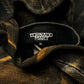 Tornado Mart Washed Black ‘Rust Fade’ Flared Cut Denim