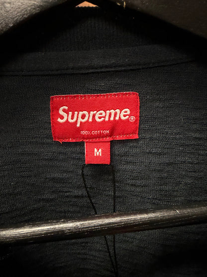 SS2016 Supreme ‘Arc Logo’ Black Long Sleeve Shirt
