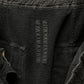 Rick Owens Drop Crotch Black Cotton Drawstring Sweatpants
