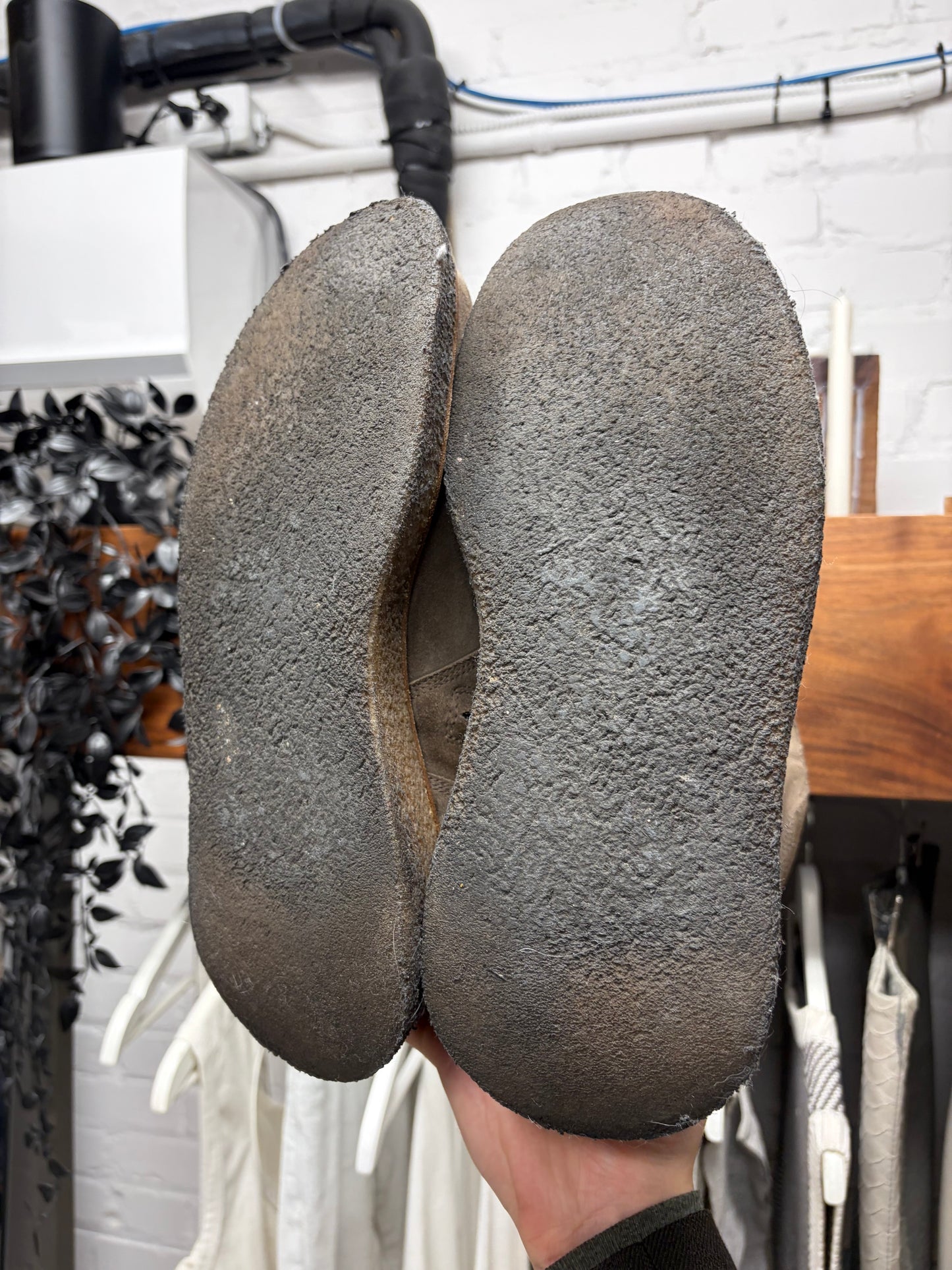 SS2021 Rick Owens ‘Phelegethon’ Dust Lace Up Para Boots