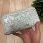 Chrome Hearts ‘Multi Cross’ Calfskin White Leather Long Wallet