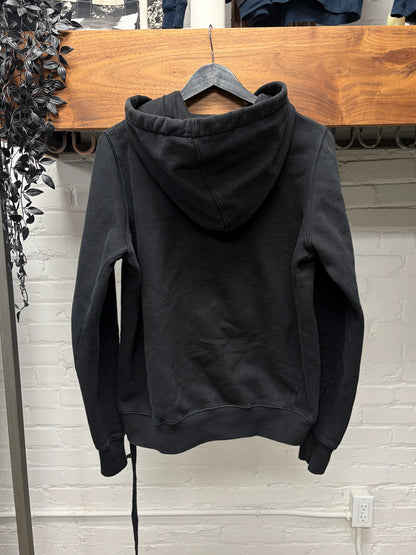 Rick Owens DRKSHDW ‘Jason’ Black Zip-Up Hoodie