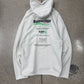 Balenciaga ‘Recycling’ White Pullover Hoodie