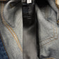 2021 Balenciaga Blue Washed Heel Bite Denim