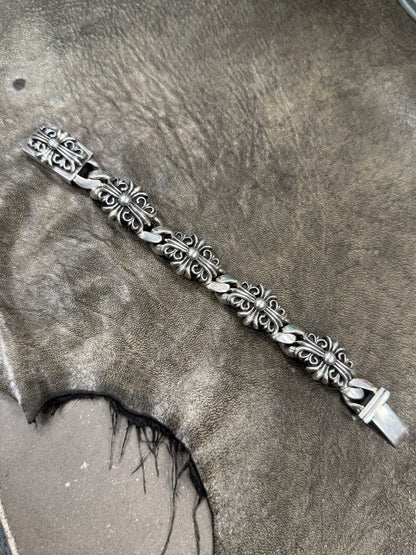 Chrome Hearts ‘Keeper Link’ 925 Silver Bracelet