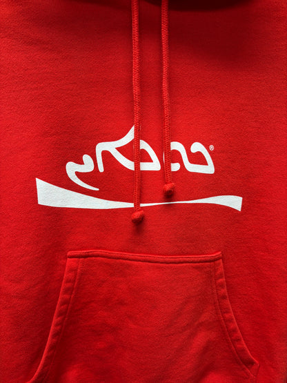 AW2020 Vetements ‘Coke’ Arabic Logo Red Pullover Hoodie