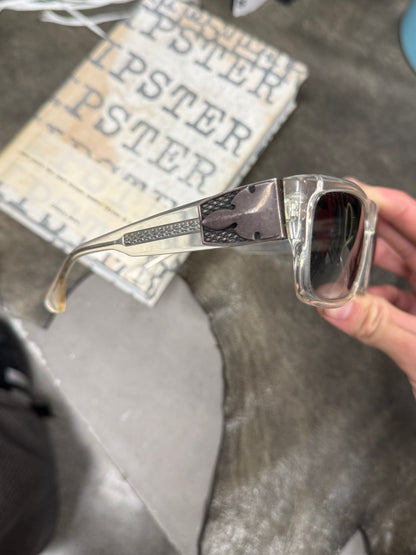 Chrome Hearts ‘G-Money’ Fleur Clear Frame Sunglasses