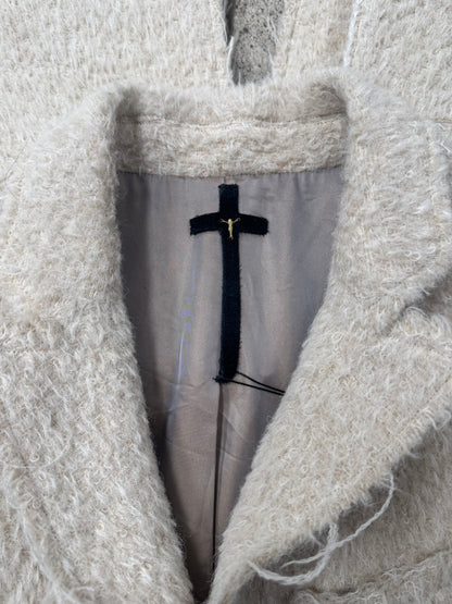 L.G.B. ‘Crucifix’ Alpaca Wool Coat