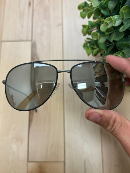 Prada Sport Silver Tint Aviator Sunglasses