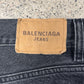 2021 Balenciaga ‘Washed Grey’ Organic Twill Denim
