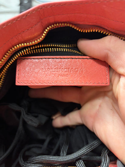 Balenciaga ‘Coral Pink’/Gold Hardware ‘City’ Bag