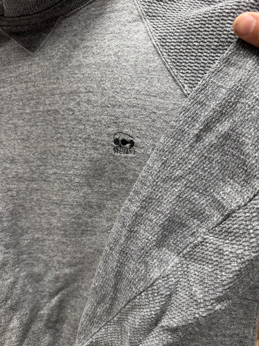 AW2011 Undercover ‘Anti Devil Society’ Grey Heavy Cotton Hoodie