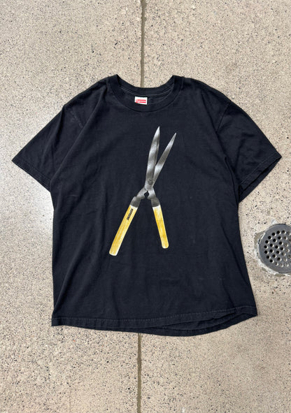 SS2019 Supreme ‘Shears’ Black Graphic T-Shirt