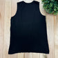 1990s Comme Des Garçons Tricot Black Logo Tank Top