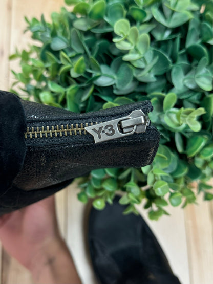 Yohji Yamamoto x Adidas Y3 Black Wedge Heels