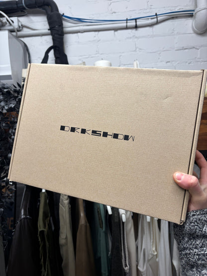 AW2025 Rick Owens ‘Concordians’ Pearl ‘Ramones’ High Top Sneakers