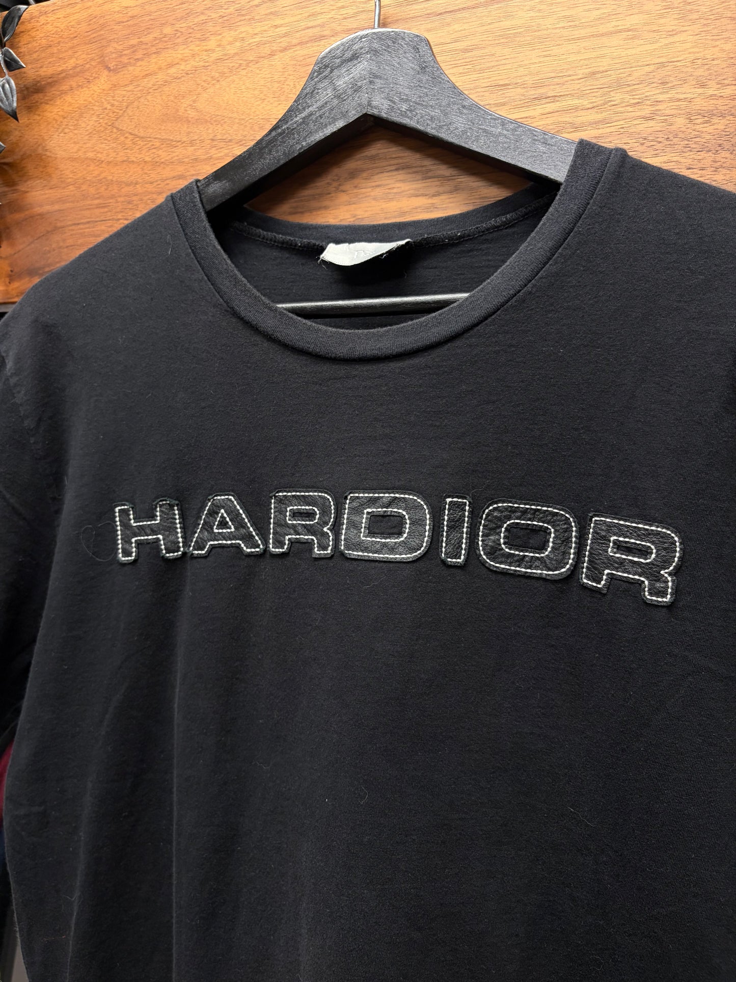 Dior Homme ‘Hardior’ Black Slogan T-Shirt