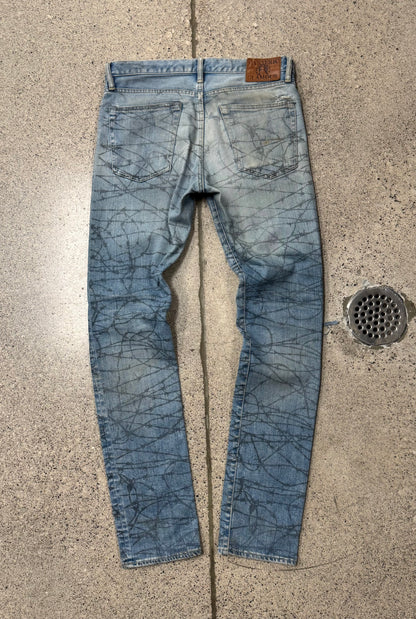 Hysteric Glamour ‘Barbed Wire’ Studded Skinny Jeans