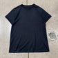 2021 Maison Margiela ‘Basic Stitch’ Blank Black T-Shirt