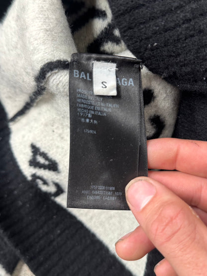 Balenciaga Monogram Knit Sweater