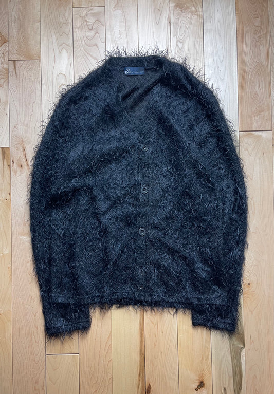 Tornado Mart Black Mohair Cardigan