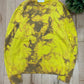 AW2018 Helmut Lang Dyed Yellow Logo Sweatshirt