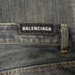 2023 Balenciaga ‘Lost Tapes’ Flared Dirt Wash Denim